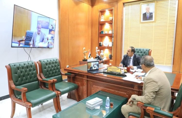 محافظ حضرموت يبحث مع برنامج الأغذية العالمي خطط تدخلات العام القادم