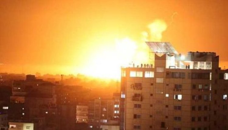 انفجارات عنيفة شرقي غزة