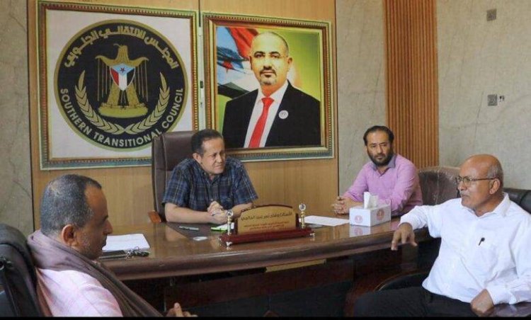 رئيس انتقالي لحج يلتقي هيئة الفكر والإرشاد الديني بالأمانة العامة