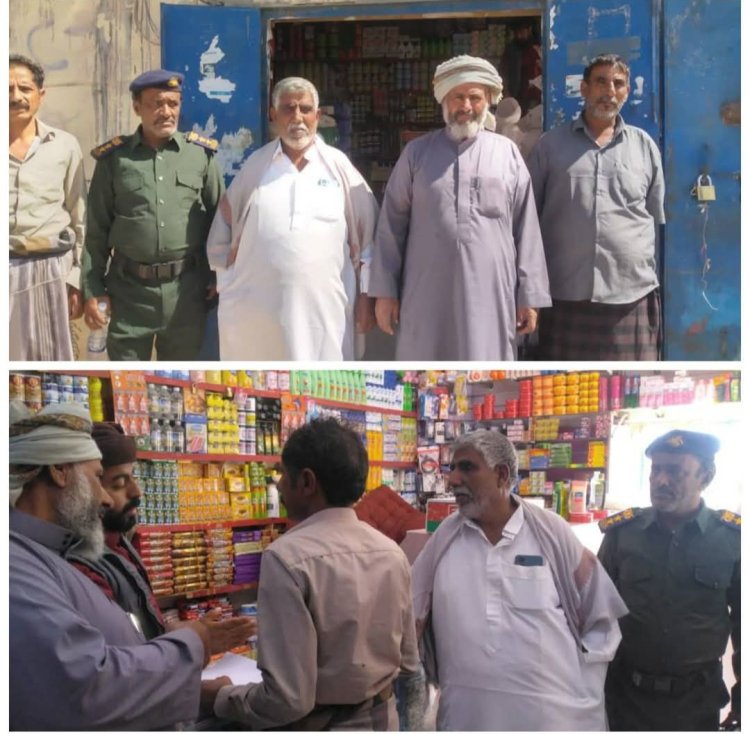 مدير عام مديرية حات ينفذ نزولًا ميدانيًا لمراقبة أسعار المواد الغذائية والاستهلاكية