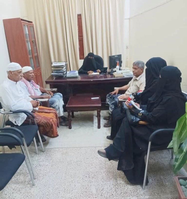 انتقالي حضرموت يبحث سبل الشراكة والتعاون مع مؤسسة داؤد الجيلاني للتنمية بمديرية غيل باوزير