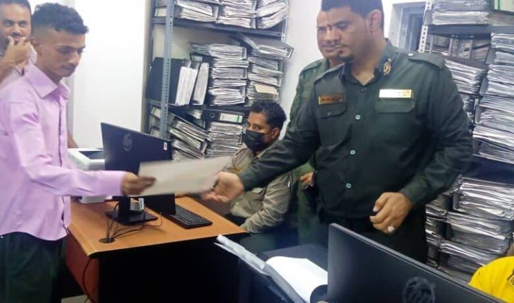 تدشين قسم الأرشيف الإلكتروني بمصلحة الأحوال المدنية بالعاصمة عدن