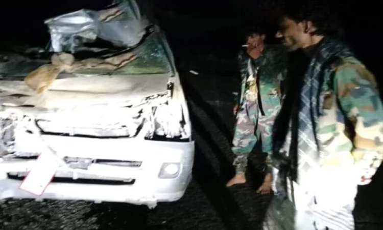 حادث مروري جديد على طريق العرقوب في أبين