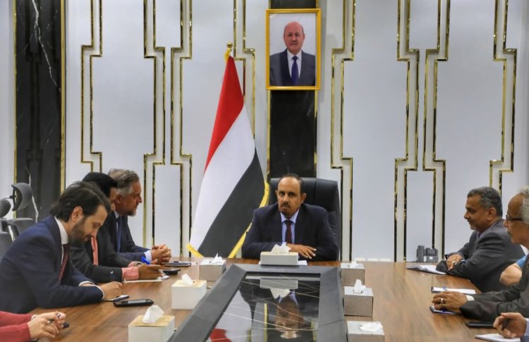 محافظ حضرموت يبحث مع وفد الاتحاد الأوروبي تعزيز التعاون والاستقرار ودعم جهود السلام والاقتصاد المحلي