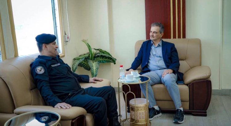 المحافظ لملس يبحث مع رئيس جهاز مكافحة الإرهاب سبل تعزيز الأمن والاستقرار