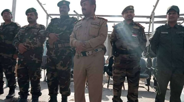 العميد البيحاني والمقدم رياض الشيخ يتفقدان جاهزية اللواء الأول دعم أمني والكتيبة الأولى احتياط في العاصمة عدن