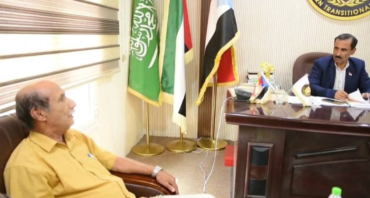 باتيس يناقش مع تنفيذية انتقالي المكلا تحضيرات المشاركة في فعالية 30 نوفمبر بسيئون