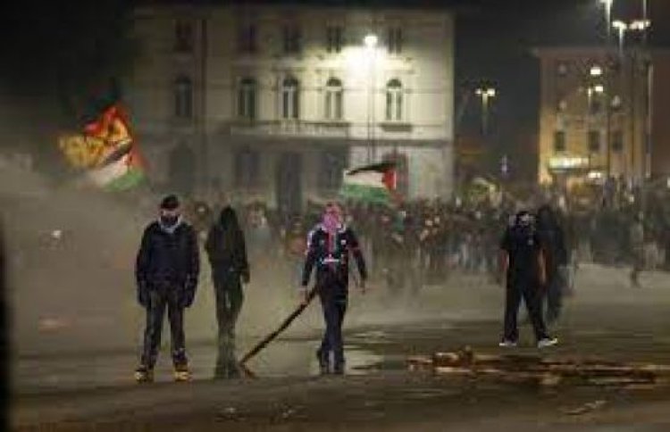 تظاهرات في إيطاليا بسبب استضافة فريق إسرائيلي