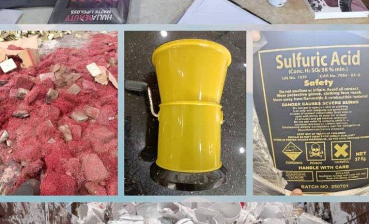 هيئة المواصفات والمقاييس ترفض وتتلف منتجات مخالفة بالعاصمة عدن