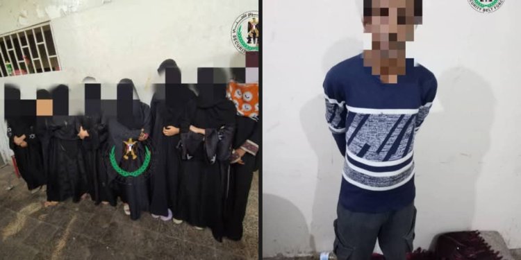 قوات الحزام الأمني بلحج تطيح بشبكتين منظمتين لممارسة أعمال غير أخلاقية وترويج المخدرات في عمليتين منفصلتين