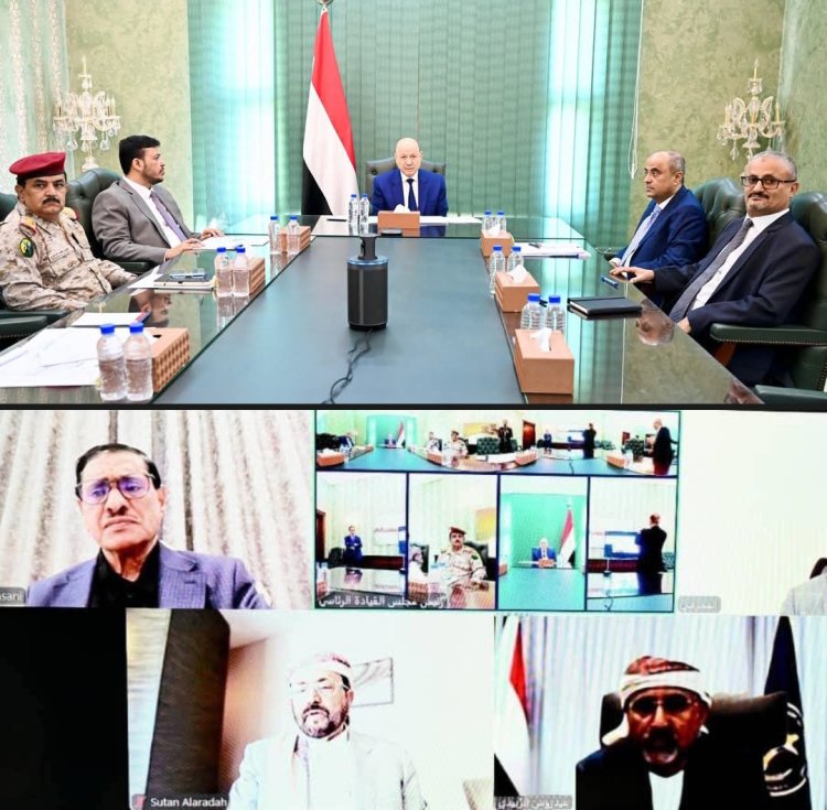 مجلس القيادة يجدد دعمه الكامل للإصلاحات الحكومية الشاملة ويشيد بالجاهزية العالية للقوات المسلحة والأمن وكافة التشكيلات العسكرية