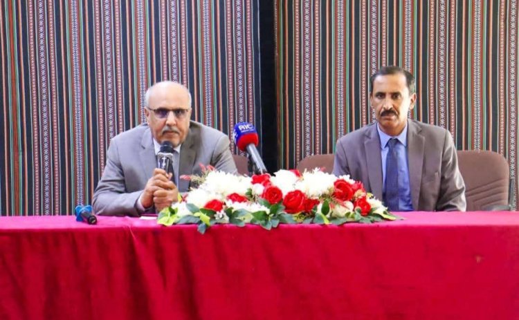 الكثيري يترأس لقاءً موسعًا بأعضاء الجمعية الوطنية ومجلس المستشارين من ساحل حضرموت