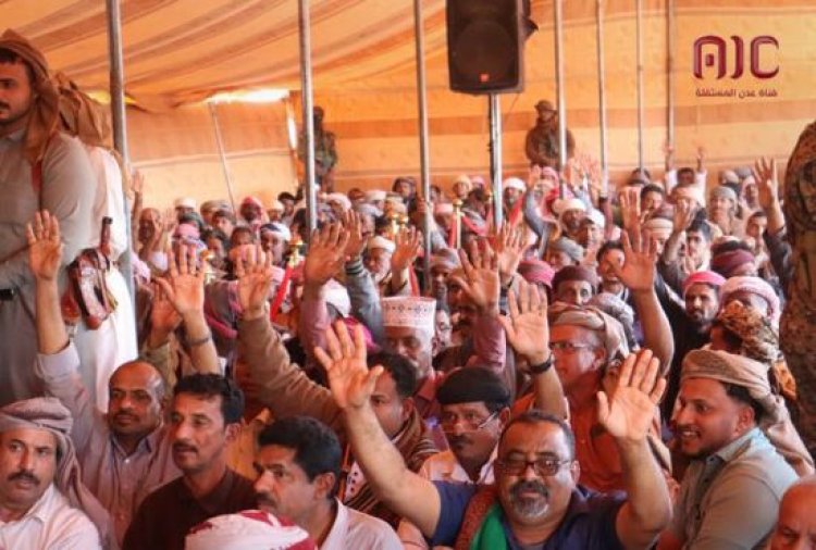 وفود القبائل تهنئ خالد الكثيري بانتخابه رئيسا لحلف حضرموت