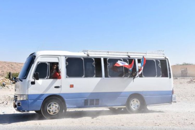 حشود المكلا تتوجه إلى سيئون للمشاركة في مليونية 30 نوفمبر