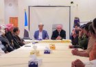 الكثيري يلتقي عدداً من مشايخ ووجهاء قبائل يافع في وادي حضرموت