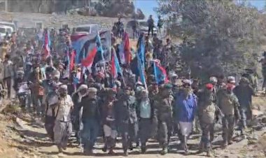 تنفيذية انتقالي الحد يافع تنظم مسيرة جماهيرية حاشدة تؤكد مباركتها انتصارات حضرموت والمهرة وشبوة