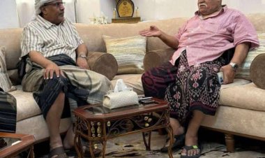 الكثيري يزور اللواء عبدالرحيم عتيق في سيئون ويشيد بإسهاماته الوطنية الرائدة