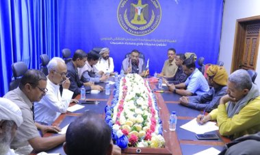 تنفيذية انتقالي وادي وصحراء حضرموت تعقد اجتماعها الدوري لشهر ديسمبر