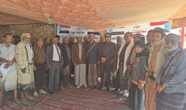 استجابة لدعوة انتقالي شبوة.. بدء اعتصام مفتوح لأبناء المحافظة للمطالبة بإعلان دولة الجنوب العربي
