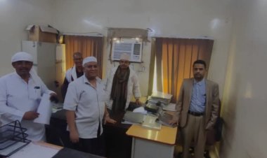 رئيس نيابة استئناف سيئون يتفقد سير العمل في عدد من النيابات الابتدائية