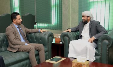 المحرمي يلتقي رئيس هيئة الأراضي ويطلع على خطط تطوير الأداء ومكافحة التعديات