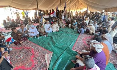 استمرار الاعتصام الشعبي المفتوح لأبناء محافظة المهرة للمطالبة بإعلان الاستقلال الثاني