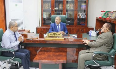 رئيس مجلس القضاء الأعلى يلتقي عميد المعهد العالي للقضاء لمناقشة سير العملية التعليمية