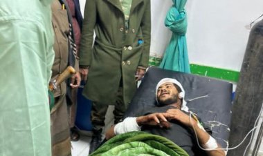 الجفري ولمروق يتفقدان جرحى القوات الجنوبية في مستشفى بن زايد بعتق