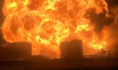 انفجار غاز هائل يضرب حيًا سكنيًا بولاية كاليفورنيا