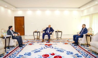 الرئيس الزُبيدي يشدد على أهمية تبني حلول مستدامة لأزمة المياه