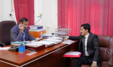 محافظ شبوة يطلع على أوضاع مكتب النقل وخطة نشاطة للعام 2026م .