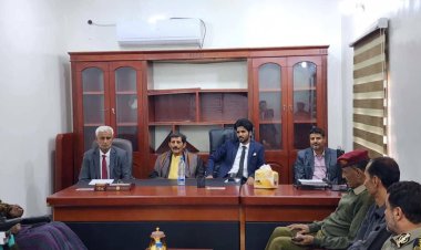 مدير عام ميناء شحن البري يعقد أول اجتماع موسّع مع الإدارات العاملة بالميناء