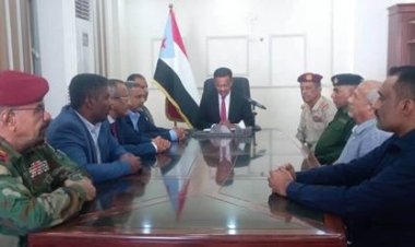 سلطة حضرموت تؤكد تأييد قرارات الانتقالي بقيادة الرئيس الزُبيدي