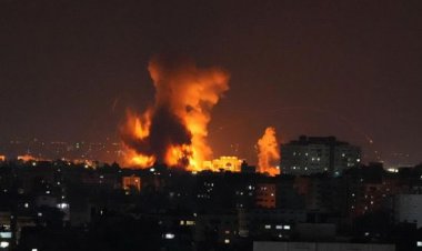 قصف إسرائيلي لمبانٍ بخان يونس