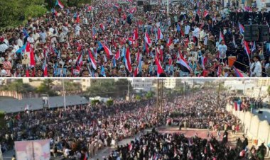 باجابر: حشود مليونية سيئون والمكلا تجدد العهد للقوات الحكومية الجنوبية وتفوض القيادة لإعلان دولة الجنوب العربي