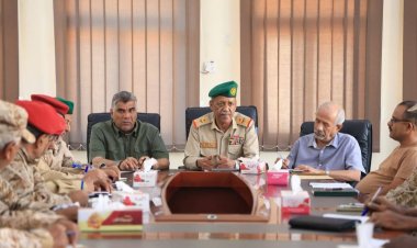 اجتماع استثنائي للجنة الأمنية بمحافظة حضرموت