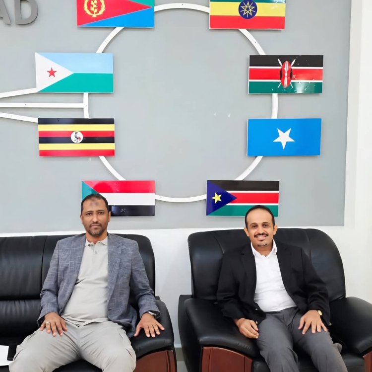 الوكيل الأول للمهرة يبحث فرص التعاون المناخي خلال زيارة مركز ICPAC في نيروبي