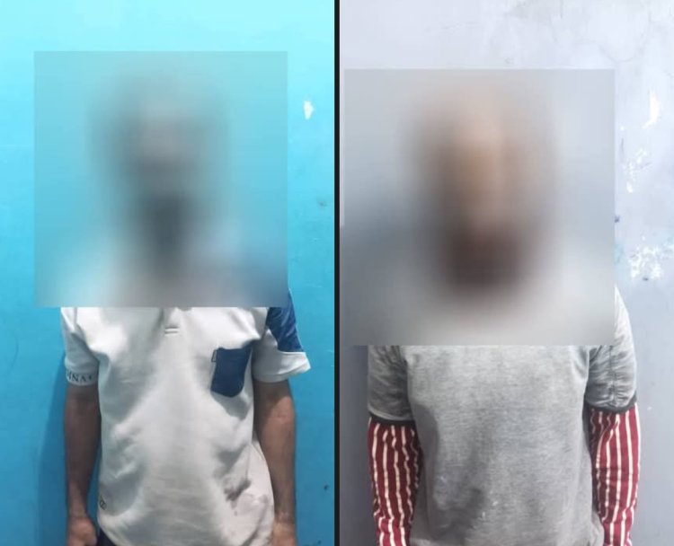 شرطة القلوعة تلقي القبض على لصوص المتجر التجاري في شارع الرصافي.