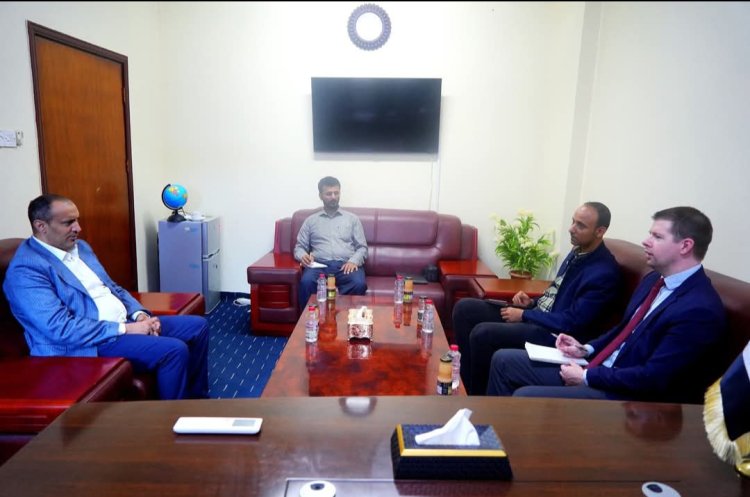 الشرفي يستقبل مدير مكتب المبعوث الأممي