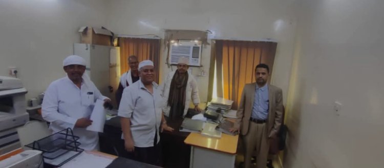 رئيس نيابة استئناف سيئون يتفقد سير العمل في عدد من النيابات الابتدائية