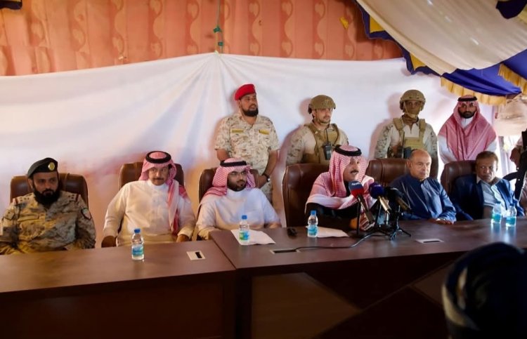 الوفد السعودي يلتقي مشايخ ووجهاء وأعيان الوادي والصحراء