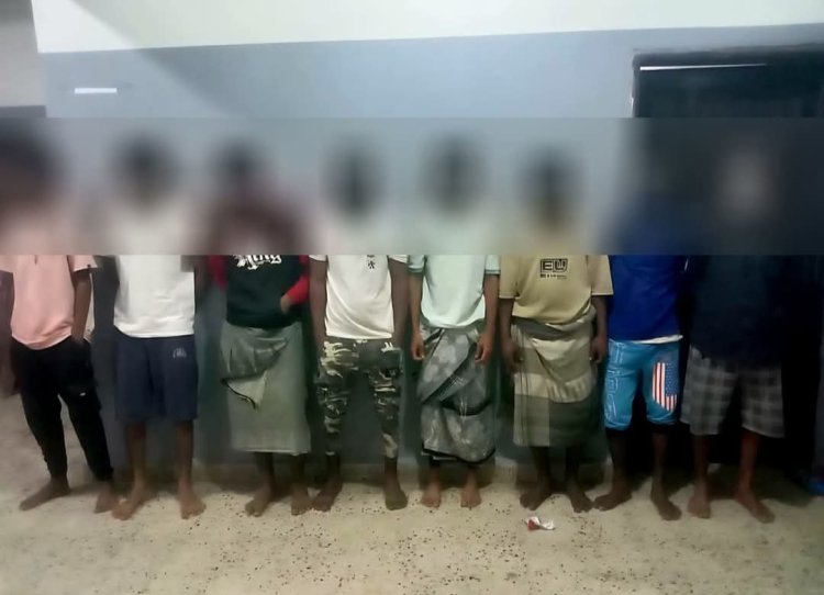 أمن العاصمة عدن يطيح بعصابة متخصصة في سرقة منازل وممتلكات المواطنين بالممدارة.