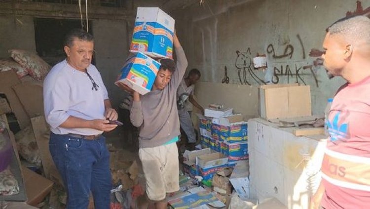 ضبط 4 أطنان من السلع منتهية الصلاحية في المنصورة