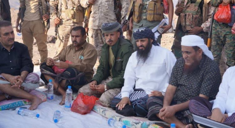 قيادة عملية «الحسم» بأبين تلتقي مشايخ وأعيان المنطقة الوسطى وتؤكد المضي في تطهير المحافظة من الإرهاب