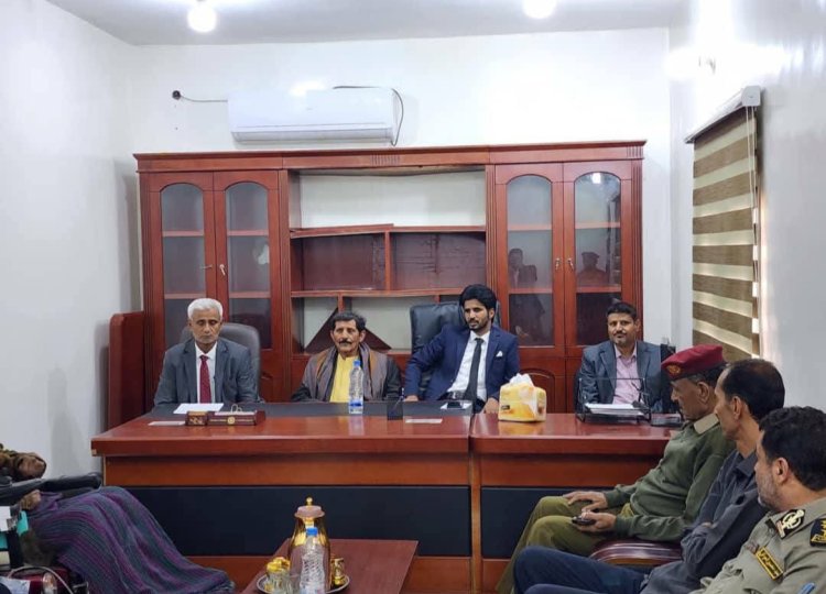 مدير عام ميناء شحن البري يعقد أول اجتماع موسّع مع الإدارات العاملة بالميناء