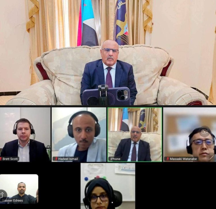 الكثيري يعقد اجتماعا مع قيادات مكتبي المبعوث الأممي في كل من العاصمة الأردنية عمّان والعاصمة عدن