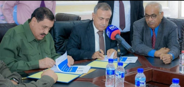 لتعزيز الشراكة وبناء القدرات.. رئيس جامعة عدن ومدير عام شرطة عدن يوقعان مذكرة تفاهم استراتيجية