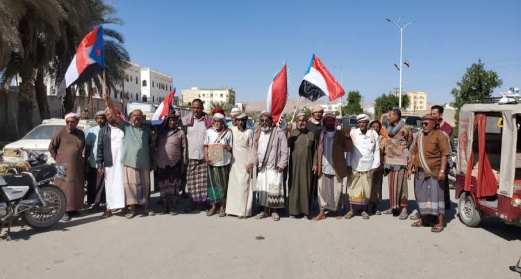 اليوم الثامن عشر لمخيم الاعتصام بسيئون: توافد شعبي وقبلي ورسائل سياسية ثابتة تؤكد خيار استعادة الدولة