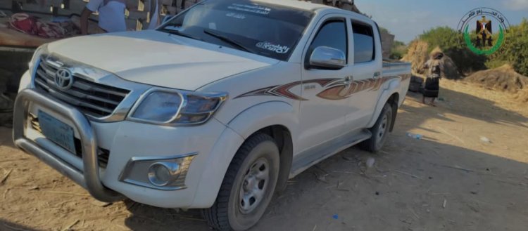 الحزام الأمني في أبين يستعيد سيارة مسروقة خلال ساعات ويضبط المتورطين