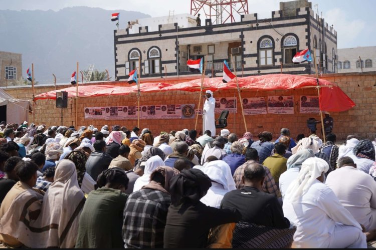 ساحة الاعتصام المفتوح بسقطرى تحتضن جمعة "الجنوب العربي لكل وبكل أبنائه"